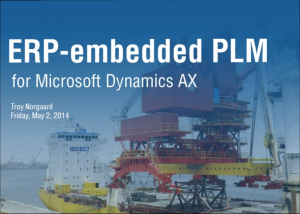 ERP PLM Dynamics AX