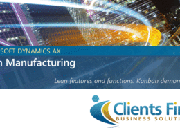 Dynamics AX Lean Manufacturing