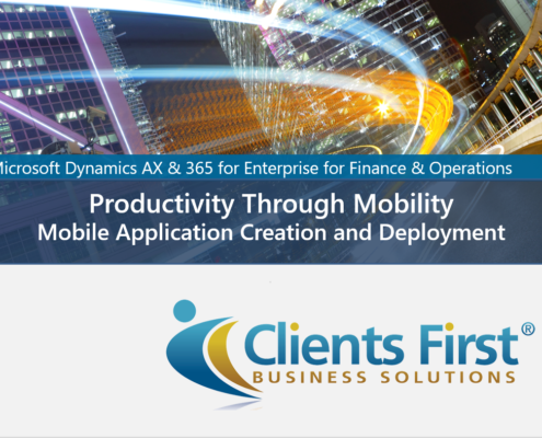 Dynamics 365 Enterprise Mobile App Demo