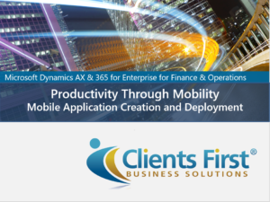 Dynamics 365 Enterprise Mobile Videos